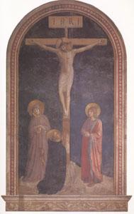 Fra Angelico Crucifixion with st dominic (mk05) Sweden oil painting art